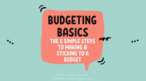 Budgeting Basics Workshop (75 minutes)